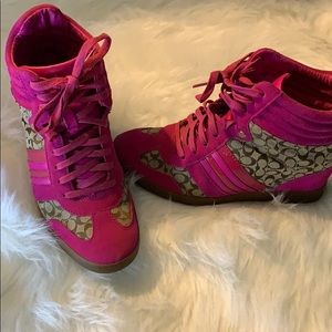 Coach Hidden Wedge Sneaker